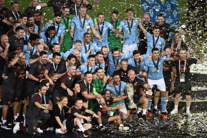 Manchester City beat Sevilla on penalties to win Super Cup
