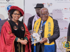 President Akufo-Addo awarded for his Fight Against Corruption