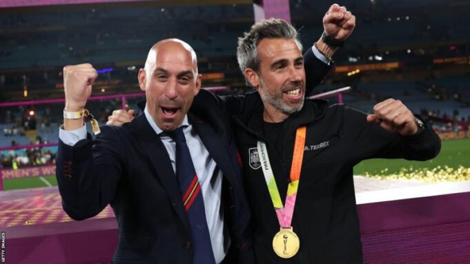 Spanish federation sacks World Cup-winning coach Jorge Vilda amid Luis Rubiales kiss row