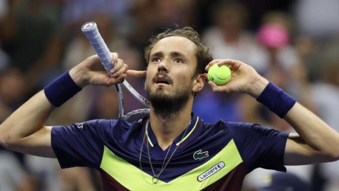 US Open 2023: Daniil Medvedev to play Novak Djokovic in final after beating Carlos Alcaraz