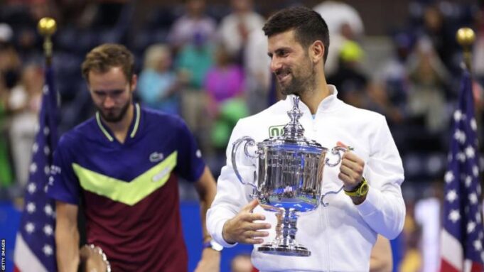 US Open 2023: Novak Djokovic wins 24th major by beating Daniil Medvedev