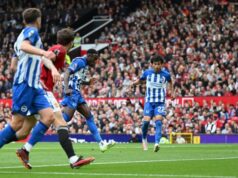 Manchester United beaten by Brighton at Old Trafford