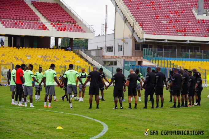 2023 AFCO Qualifier: 23 Black Stars players in camp ahead of CAR clash