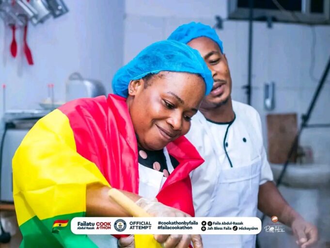 Chef Faila culminates record-breaking cooking marathon at Modern City Hotel