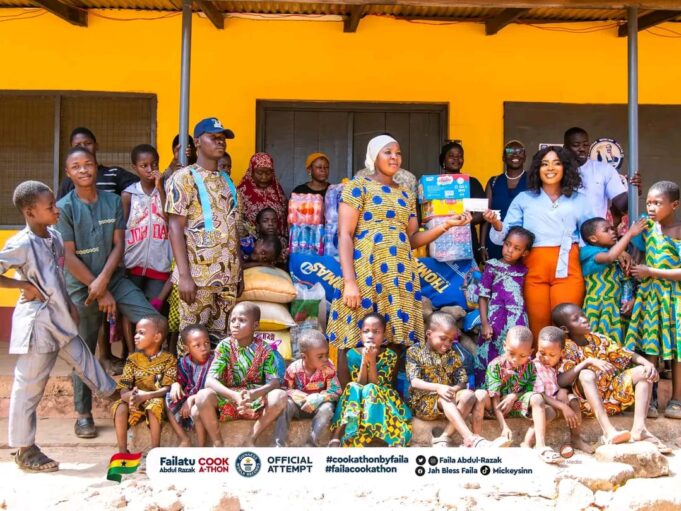 Executive Chef Faila extends helping hand to orphanages in Tamale after GWR attempt