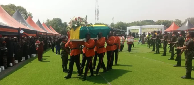 Funeral service for E.T Mensah held