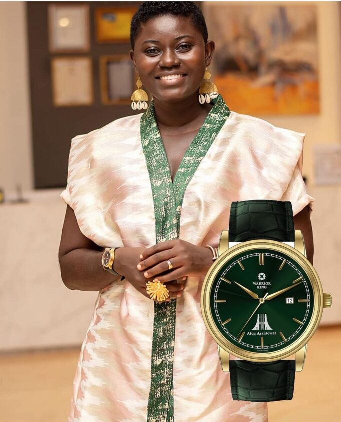 Warrior King Watches honours Afua Asantewaa with customized gold watch