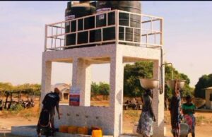 Amidu Chinnia installs solar-powered water system to alleviate water crisis in Bujan