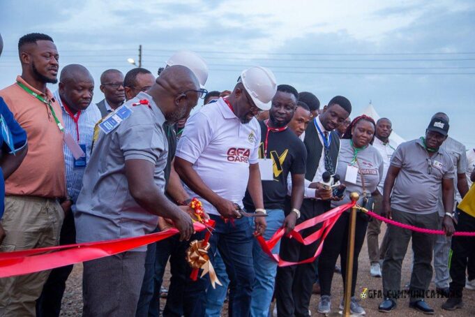 Ghana FA and Ministry of Health unveil new ambulance at Ghanaman Soccer Centre