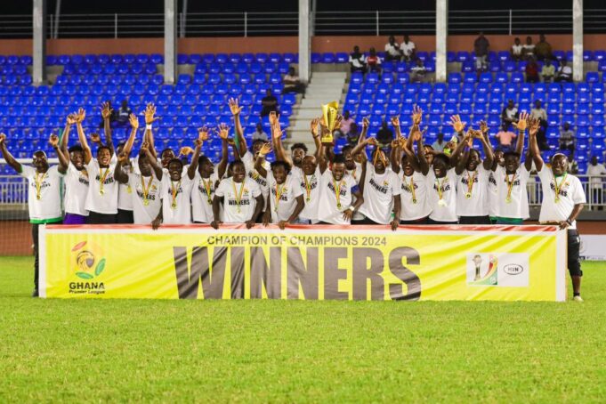 Samartex defeats Nsoatreman to win the 2024 Champion of Champions title