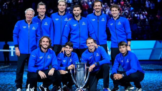 Laver Cup: Carlos Alcaraz clinches comeback victory for Europe against Taylor Fritz