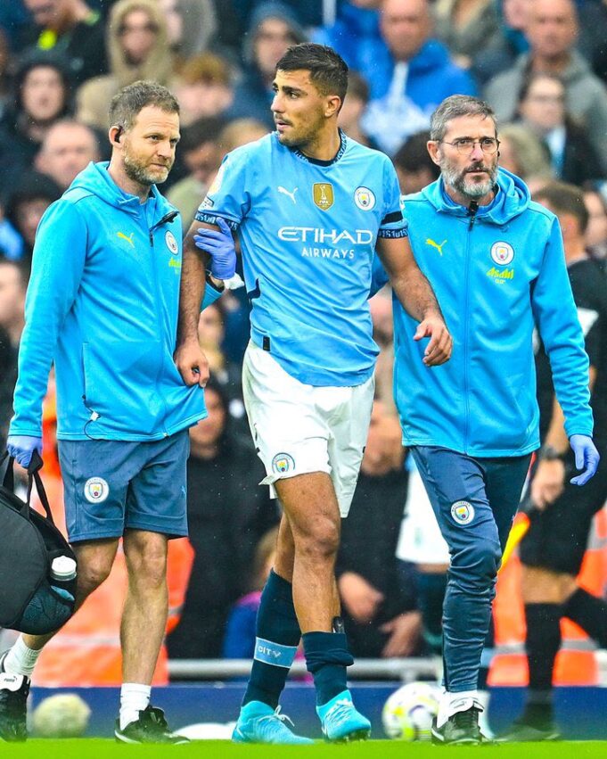Rodri’s season in jeopardy: Manchester City star suffers ACL injury vs Arsenal