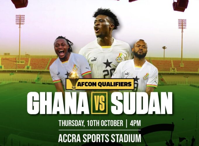 AFCON 2025 Qualify: Ghana vs Sudan-Match Preview