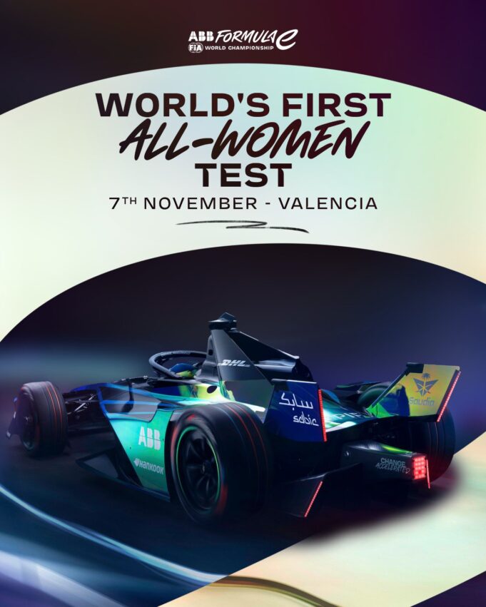 Formula E set to host an all-female test