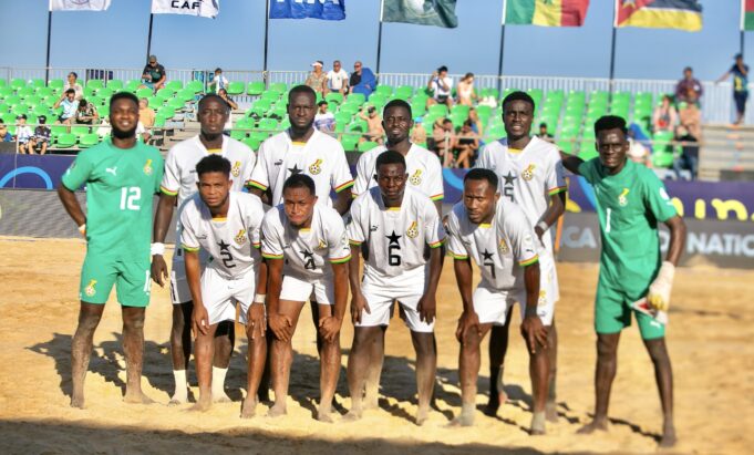 Ghana’s Black Sharks suffer 6-3 defeat to Egypt in Beach Soccer AFCON opener