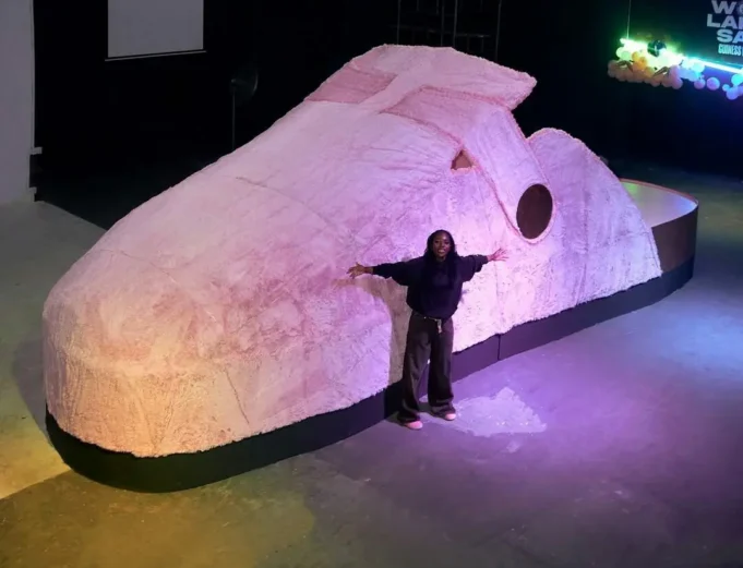 GWR: Nigerian designer, Sanya completes attempt for world’s largest sandal