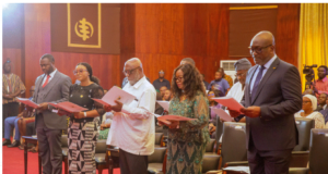 President swears in constitutional review committee