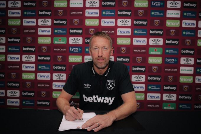 Graham Potter appointed West Ham Head Coach