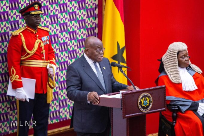 President Akufo-Addo highlights sports infrastructure upgrades in final State of the Nation Address