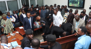 Vetting of Okudzeto and Mintah Akandoh to continue today after postponement due to chaos