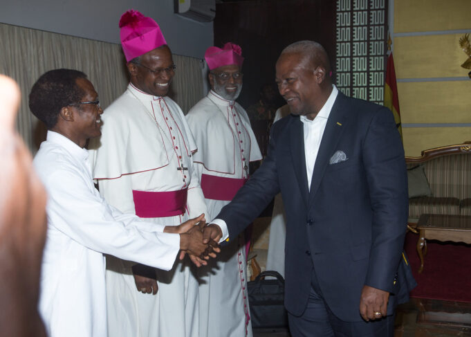 Prez. Mahama apologizes to Christian Council and GCBC over delay in National Education Forum invite