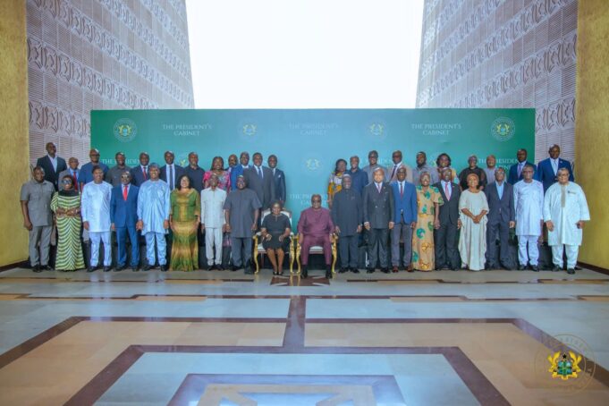 President Mahama unveils Cabinet Members