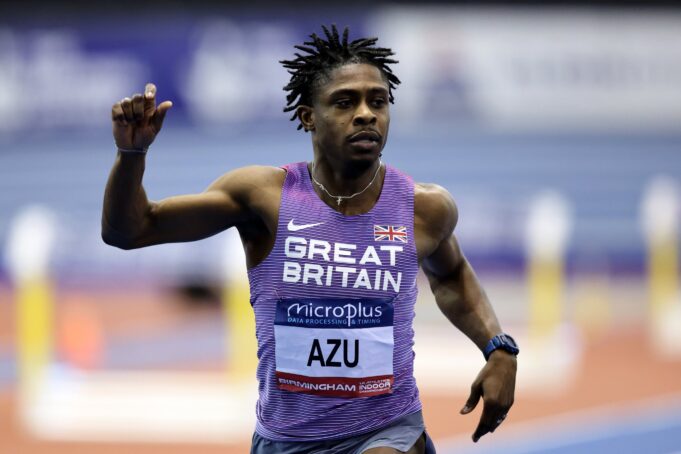 Jeremiah Azu retains British Indoor Men’s 60m title in Birmingham