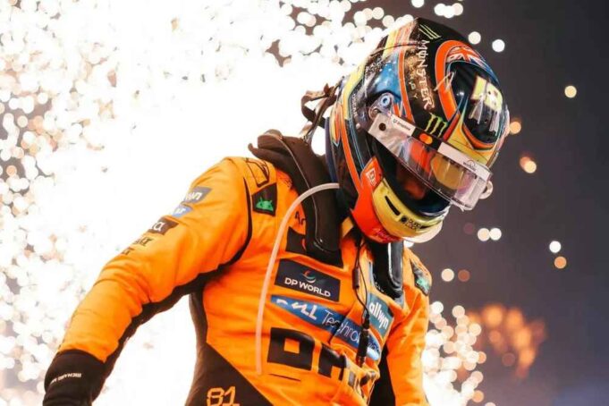 Oscar Piastri wins Saudi Arabian GP to lead F1 championship