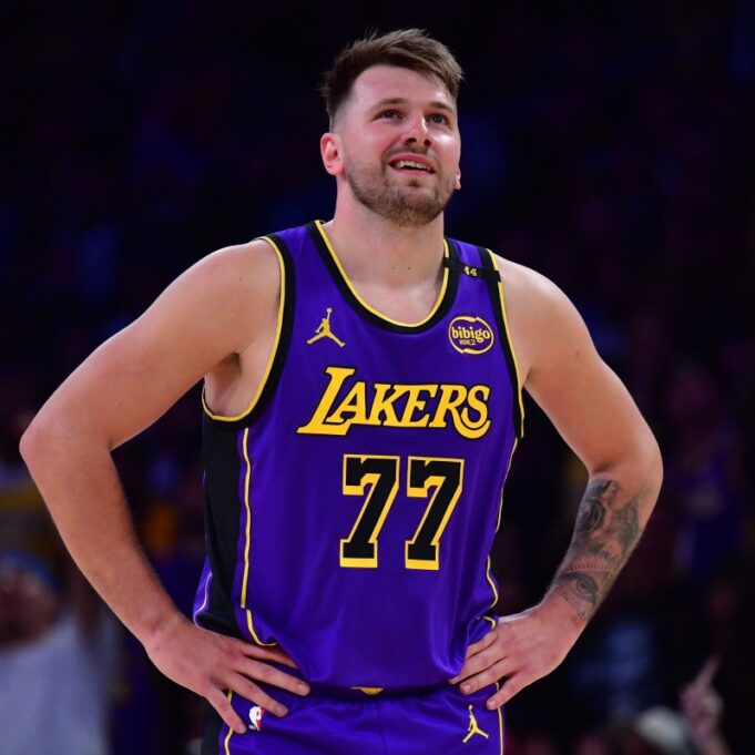 Luka Doncic leads Lakers to playoff spot in emotional return to Dallas