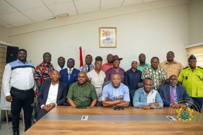 New GOC Executives pay courtesy call on Minister for Sports and Recreation, Hon. Kofi Adams