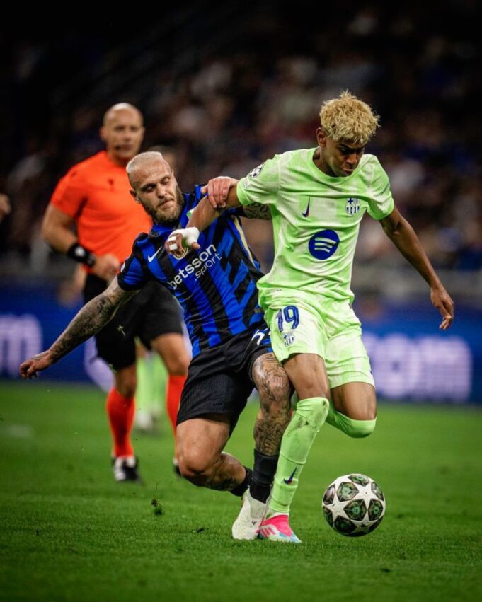 Frattesi fires Inter Milan to UEFA Champions League Final in 7-6 thriller over Barcelona