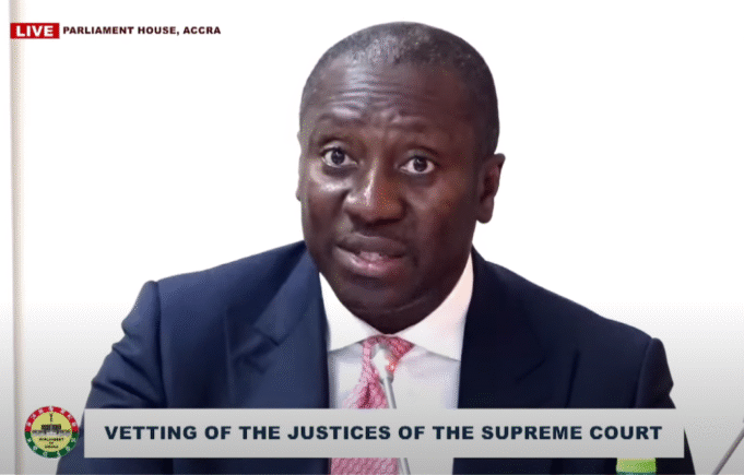 Parliament begins vetting of Supreme Court nominees; Justice Senyo Dzamefe first to face committee