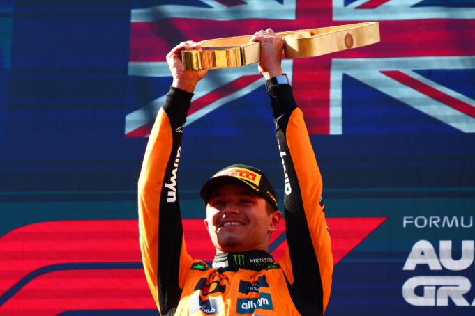 Norris beats Piastri to Austrian GP win as Verstappen crashes out