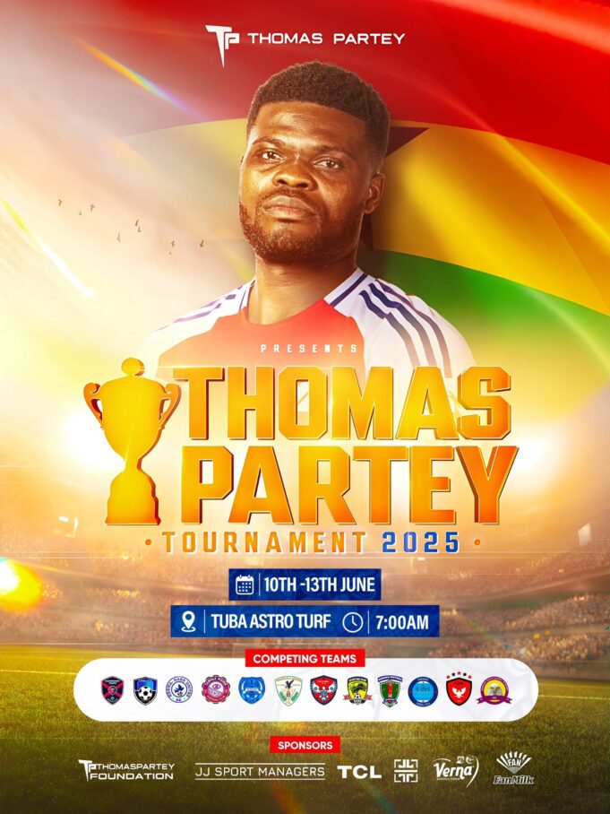 Thomas Partey Tournament Returns: 12 talented teams set to clash in Kasoa Tuba Astro Turf
