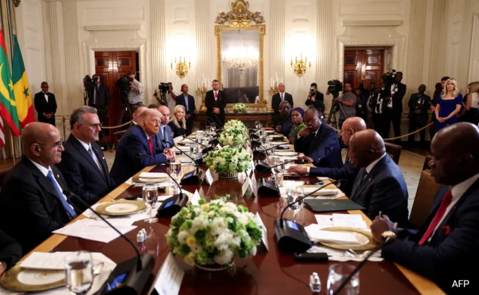 Trump Draws Criticism for Comment on Liberian President’s English During White House Meeting
