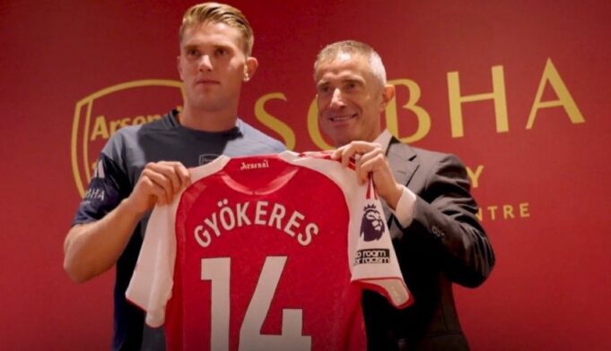 Arsenal sign Viktor Gyökeres to end striker search