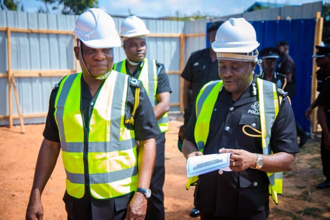 IGP Cuts Sod for New Ward Complex at Police Hospital