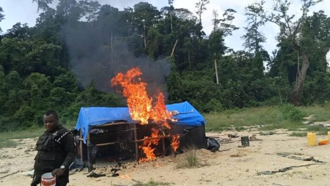 Major Illegal Mining Network Dismantled in Oda River Forest Reserve