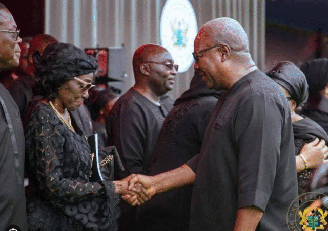 Mahama Declares 3 Days of National Mourning for Former First Lady Nana Konadu Agyeman-Rawlings