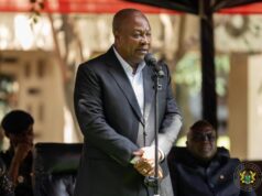 President Mahama Visits Late Nana Konadu Agyeman-Rawlings’ Residence, Announces State Burial