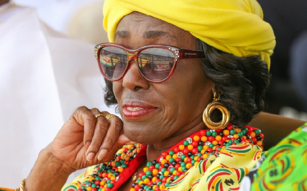 NDC Mourns Former First Lady Nana Konadu Agyeman-Rawlings, Hails Her Legacy of Empowerment