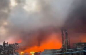 Unattended cooking causes fire at Achimota Abofu, destroys shops — GNFS Confirms