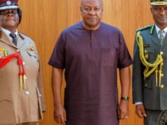 Mahama swears In Chief Fire Officer, Immigration Comptroller-General