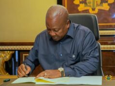 Mahama assents to five key bills