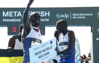 Jacob Kiplimo breaks half Marathon world record in Lisbon