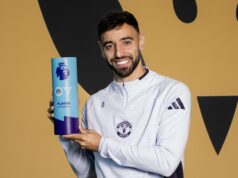 Man United captain Bruno Fernandes crowned Premier League’s best player