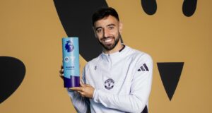 Man United captain Bruno Fernandes crowned Premier League’s best player