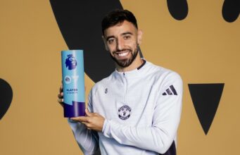 Man United captain Bruno Fernandes crowned Premier League’s best player