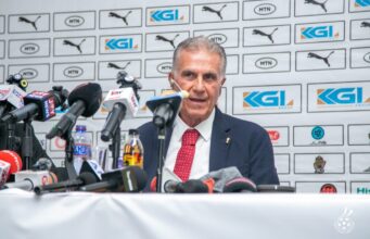 Carlos Queiroz names Ghana squad for World Cup preparations