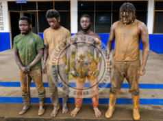 Four arrested over illegal mining along Ankobra River